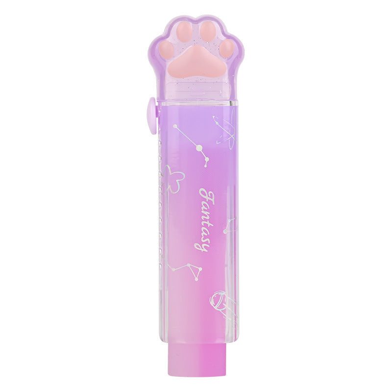 Wholesale PVC Cat Claw Push Pull Eraser